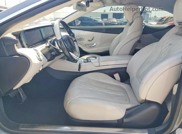 WDDXK8CB0HA024959 2017 MERCEDES-BENZ S Серый Вид панели приборов