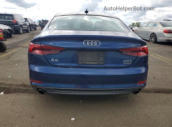 WAUENCF51JA103898 2018 AUDI OTHER Синий Вид салона спереди