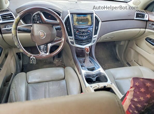 3GYFNBE38GS559674 2016 CADILLAC SRX White Widok zestawu wskaźników