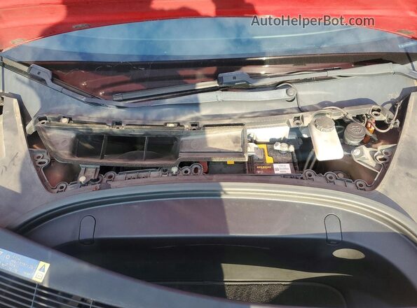 5YJ3E1EA4JF007090 2018 TESLA MODEL Red Widok komory silnika