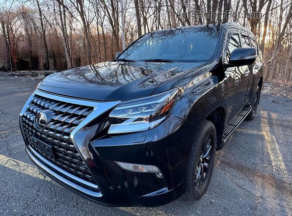JTJAM7BX4P5361687 2023 LEXUS GX Черный Передняя левая четверть