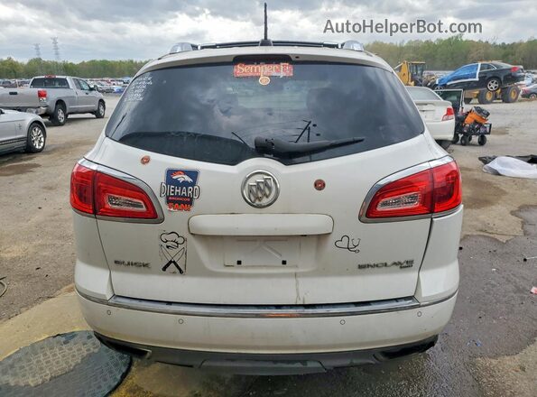 5GAKVBKD6HJ221941 2017 BUICK ENCLAVE Белый Вид салона спереди