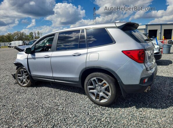 5FNYF8H59NB022426 2022 HONDA PASSPORT Серебряный Задняя правая четверть