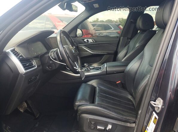 5UXCR4C07L9D49356 2020 BMW X5 Черный Вид панели приборов