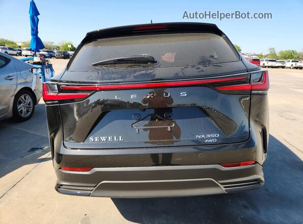2T2AGCEZ6TC107083 2026 LEXUS NX Black Widok wnętrza z przodu