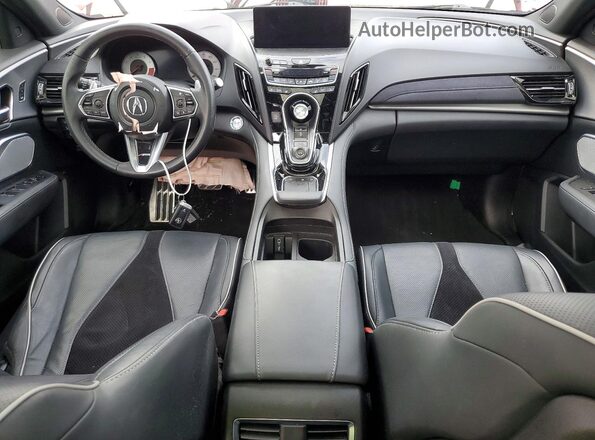 5J8TC2H66ML044227 2021 ACURA RDX Red ხელსაწყოთა პანელის ხედი