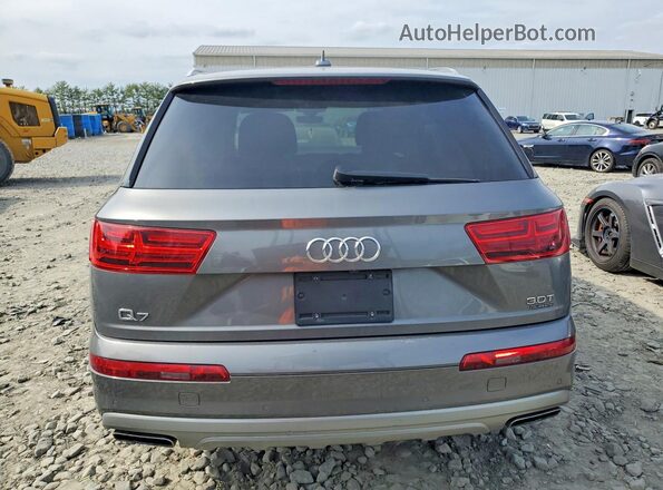 WA1LAAF77HD058772 2017 AUDI Q7 Серый Вид салона спереди