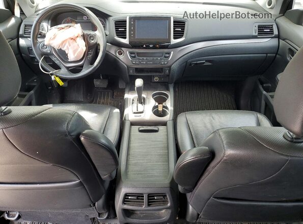 5FPYK3F62HB015517 2017 HONDA RIDGELINE White ხელსაწყოთა პანელის ხედი