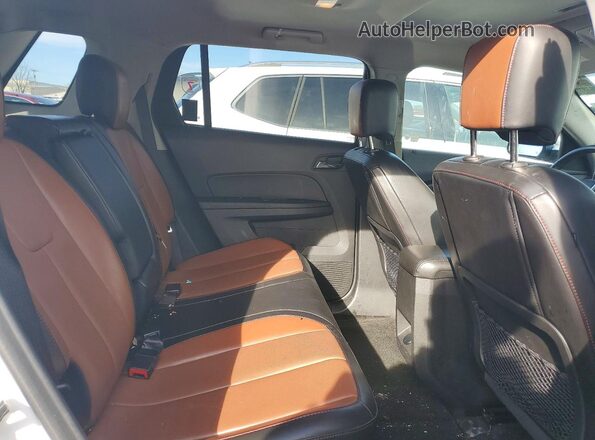 2GKFLUEK5H6150373 2017 GMC TERRAIN Белый Вид задней части салона