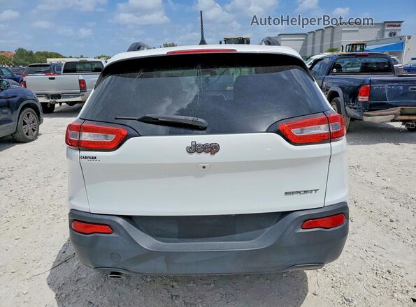 1C4PJLAB6GW234549 2016 JEEP CHEROKEE White Vista interior delantera