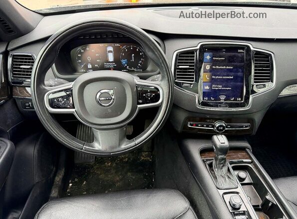 YV4A22PK7J1216180 2018 VOLVO XC90 Черный Вид задних сидений