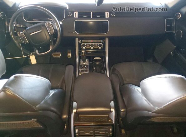 SALWR2EF7GA111036 2016 LAND ROVER RANGE ROVER Белый Вид щитка приборов