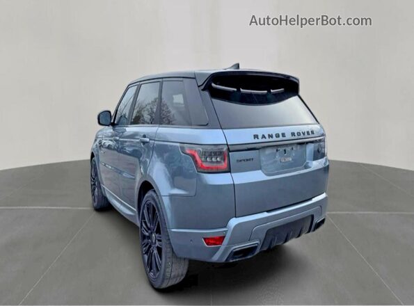 SALWR2RVXKA823843 2019 LAND ROVER RANGE Синий Передняя правая четверть