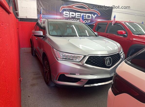 5J8YD3H37JL006631 2018 ACURA MDX Серебряный Задняя левая четверть