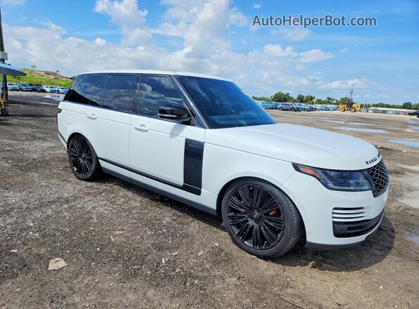 SALGS2RE9KA554047 2019 LAND ROVER RANGE ROVER White Widok z przodu