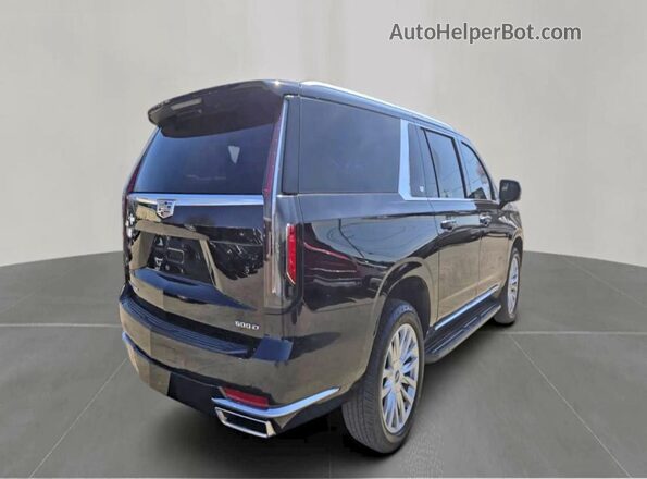 1GYS3JKT9MR354057 2021 CADILLAC ESCALADE Черный Вид спереди
