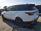2019 Land Rover Range Rover Sport Hse Белый vin: SALWR2RV0KA820384
