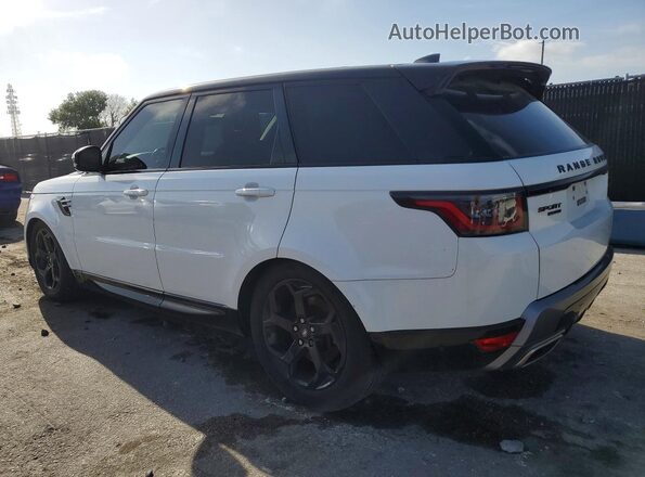 SALWR2RV0KA820384 2019 LAND ROVER RANGE Белый Задняя правая четверть