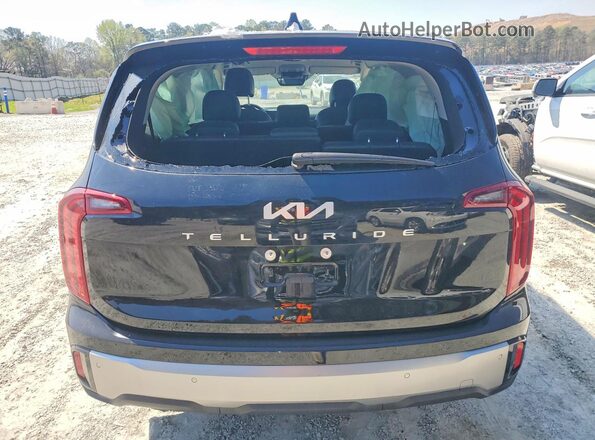 5XYP24GC0SG622563 2025 KIA TELLURIDE Черный Вид салона спереди