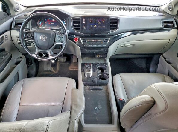 5FNYF5H64LB012746 2020 HONDA PILOT Silver Widok zestawu wskaźników