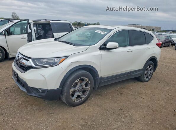 5J6RW2H84HL074523 2017 HONDA CRV Белый Задняя левая четверть