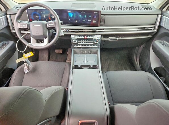 5NMP1DGL4SH070090 2025 HYUNDAI SANTA White Սարքավորումների վահանակի տեսք