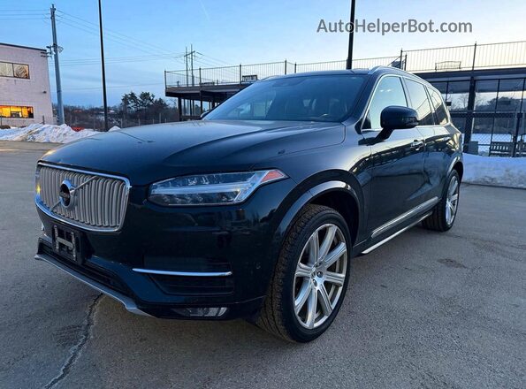 YV4A22PL3J1209333 2018 VOLVO XC90 Black Trasero izquierdo