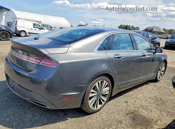 3LN6L5F90HR654475 2017 LINCOLN MKZ Серый Передняя правая четверть