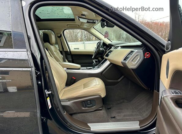 SALWR2RK2JA695716 2018 LAND ROVER RANGE ROVER Black Вид щитка приладів