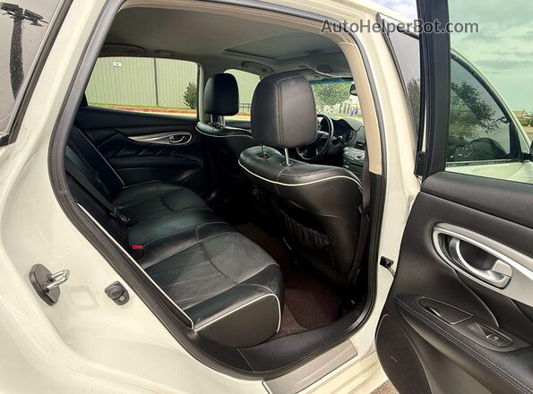 JN1BY1AR2JM220919 2018 INFINITI Q70 Белый Вид салона спереди