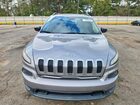 2016 Jeep Cherokee Sport Silver vin: 1C4PJLAB3GW137597