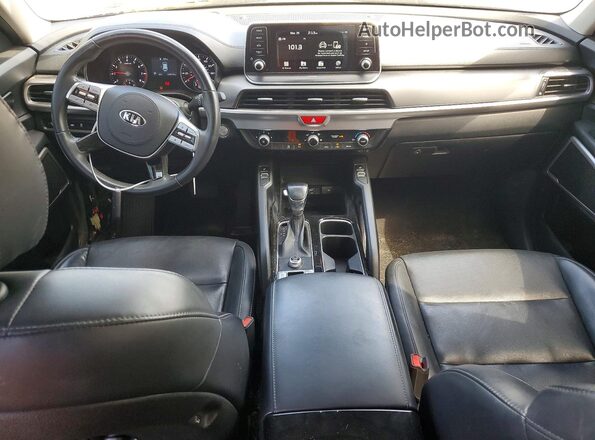5XYP64HC5LG008967 2020 KIA TELLURIDE Brown Vista del cuadro de instrumentos