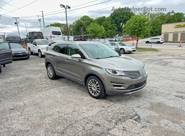 5LMCJ3D90HUL69989 2017 LINCOLN MKC Brown Задня ліва чверть