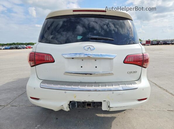JN8AZ2ND2G9800116 2016 INFINITI QX80 Белый Вид салона спереди