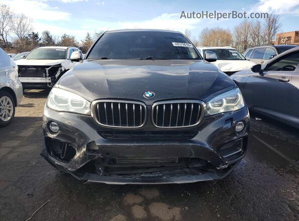 5UXKU2C53G0N78795 2016 BMW X6 Угольный Вид сзади