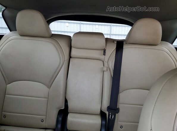 3PCAJ5BB6MF103847 2021 INFINITI QX50 Синий Вид задней части салона