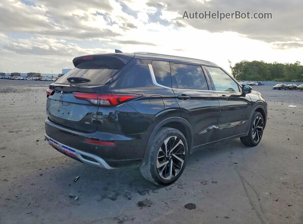 JA4J3VA85NZ014616 2022 MITSUBISHI OUTLANDER Черный Передняя правая четверть