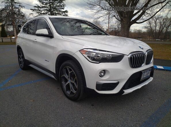 WBXHT3C3XGP880243 2016 BMW X1 Белый Передняя левая четверть