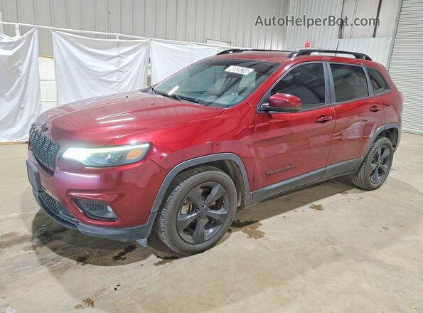1C4PJLLX6KD344191 2019 JEEP CHEROKEE Burgundy Задня ліва чверть