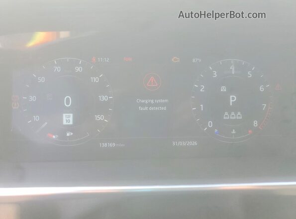 SALWR2RV1KA815890 2019 LAND ROVER RANGE ROVER Белый Вид задних сидений