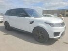 2019 Land Rover Range Rover Sport Hse Белый vin: SALWR2RV1KA815890
