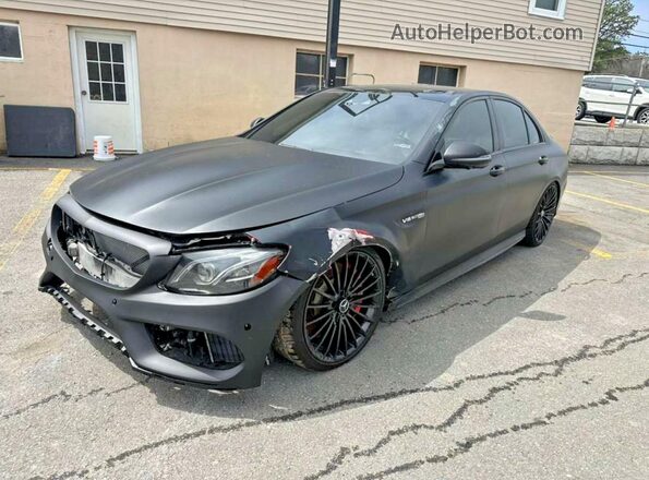 WDDZF8KB3KA508341 2019 MERCEDES-BENZ E Black Առջևի ձախ երեք քառորդ տեսարան