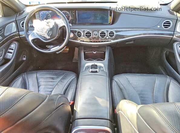 WDDUG8CB0GA214053 2016 MERCEDES-BENZ S-CLASS Серебряный Вид щитка приборов