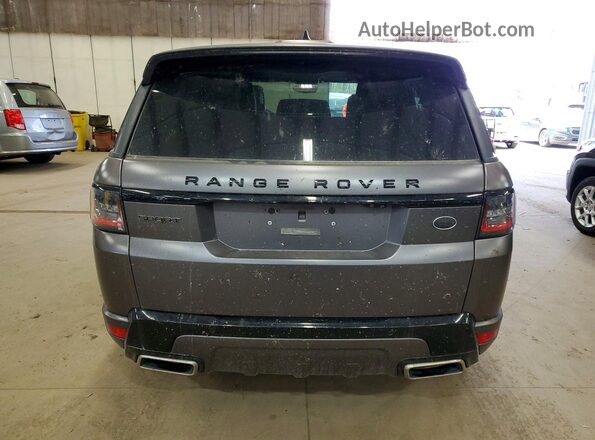 SALWV2SV5JA197347 2018 LAND ROVER RANGE Серый Вид салона спереди