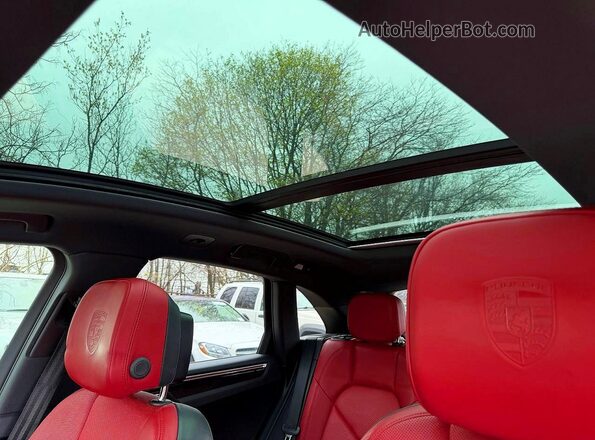WP1AB2A57GLB45029 2016 PORSCHE MACAN Серый Панорамный вид салона 360°