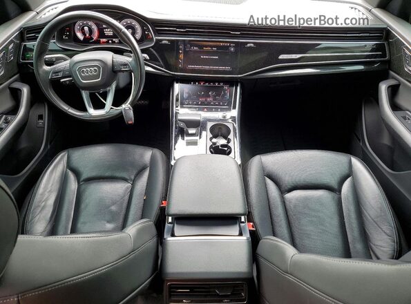 WA1FVBF10KD026871 2019 AUDI Q8 Черный Вид щитка приборов
