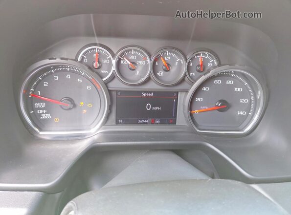 1GNSKBKD9MR259044 2021 CHEVROLET SUBURBAN Белый Вид щитка приборов