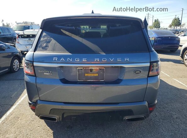 SALWR2RV3KA426698 2019 LAND ROVER RANGE Синий Вид салона спереди