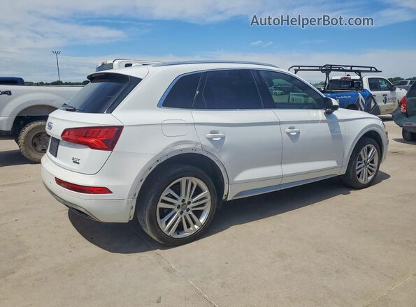 WA1BNAFY5J2229027 2018 AUDI Q5 Белый Передняя правая четверть