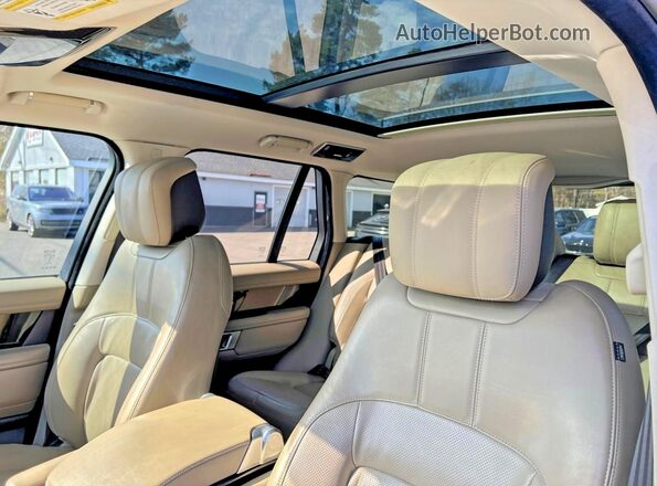 SALGS2RE4JA504820 2018 LAND ROVER RANGE ROVER Серебряный Вид задних сидений